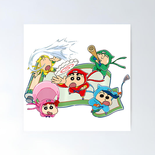 Shin chan Metal Poster-47