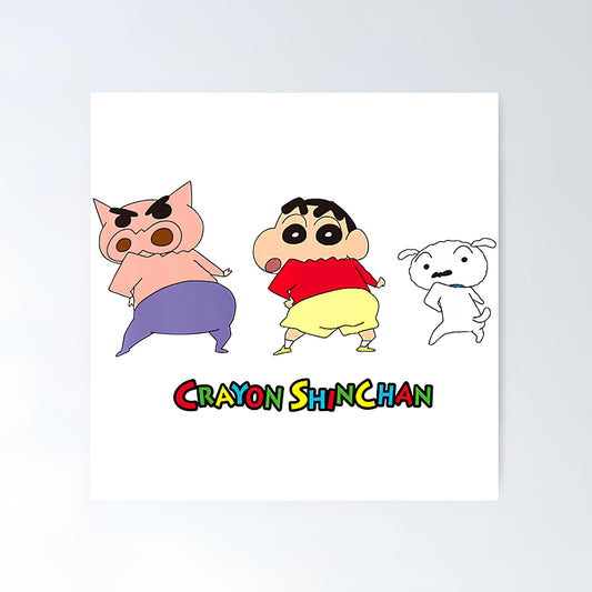 Shin chan Metal Poster-52