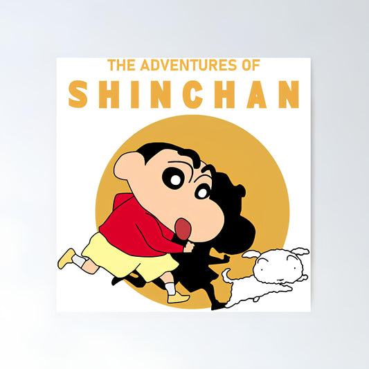 Shin chan Metal Poster-59