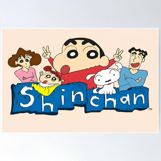 Shin chan Metal Poster-61