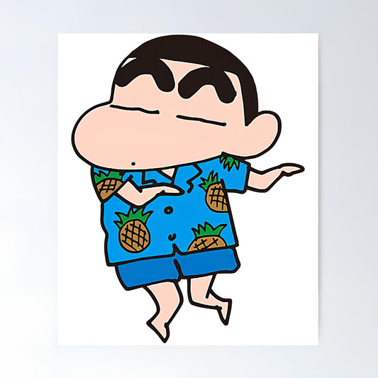 Shin chan Metal Poster-7
