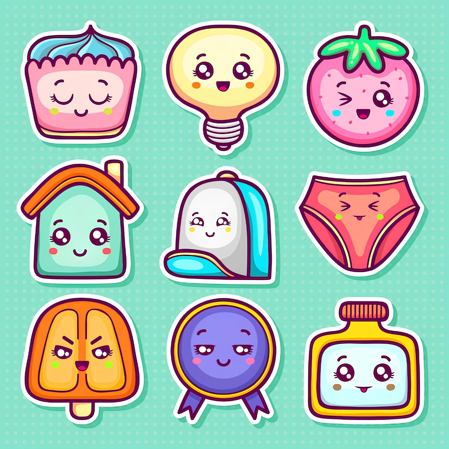 Smile Sticker-12