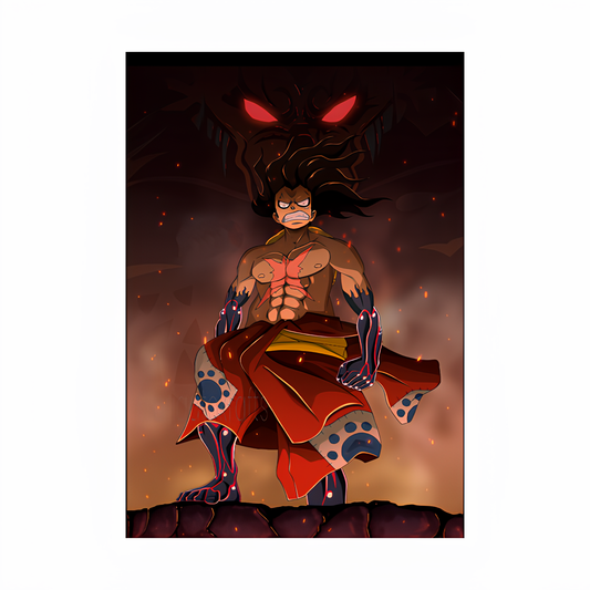 Snake Man - Monkey D. Luffy Poster OP