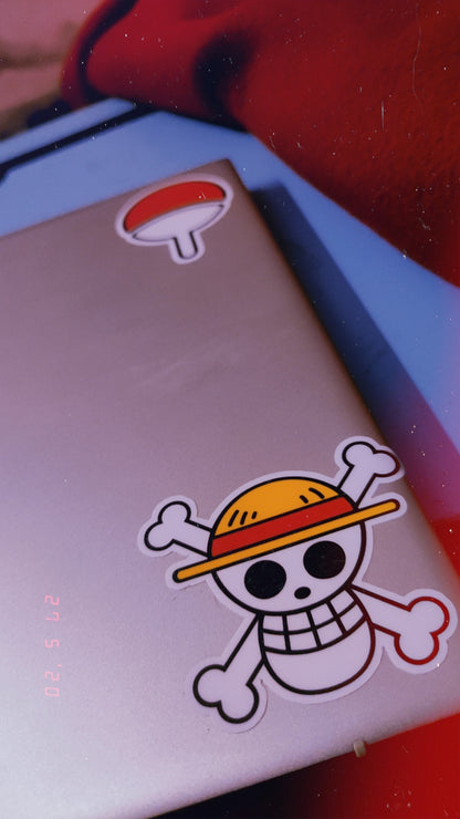 Straw Hat Pirate Logo Sticker