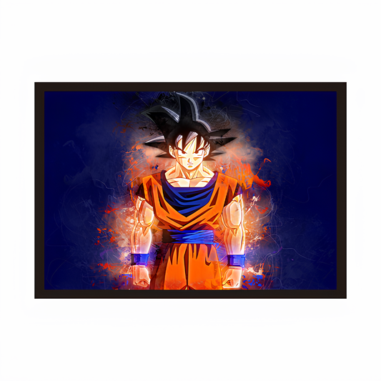 Son Goku Artwork - DBZ Framed