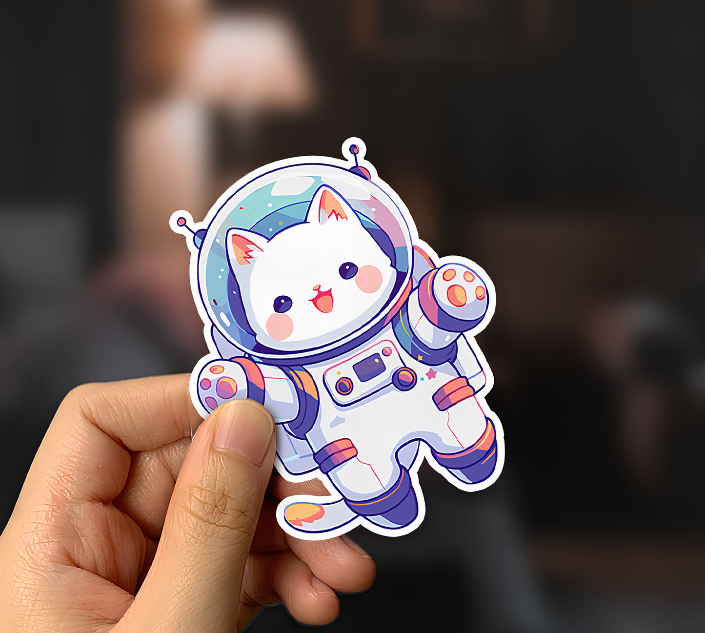 Space Catto Sticker