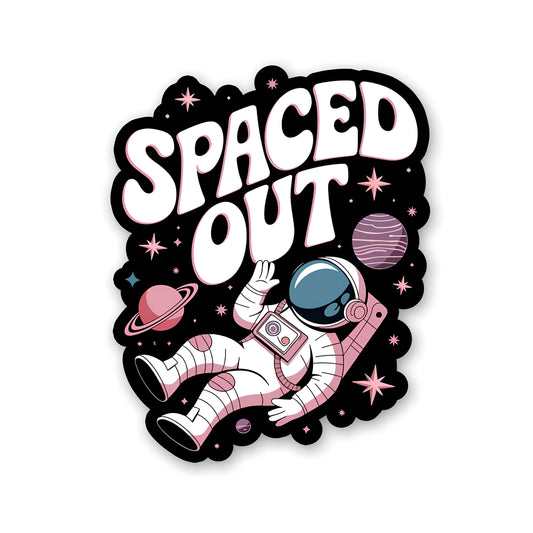 Space out sticker