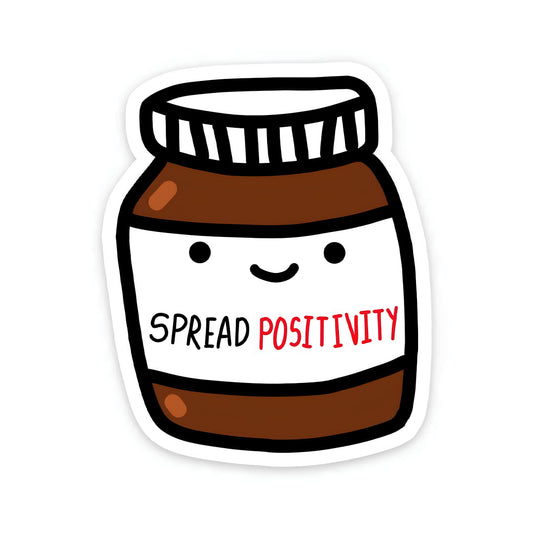 Spread positivity sticker