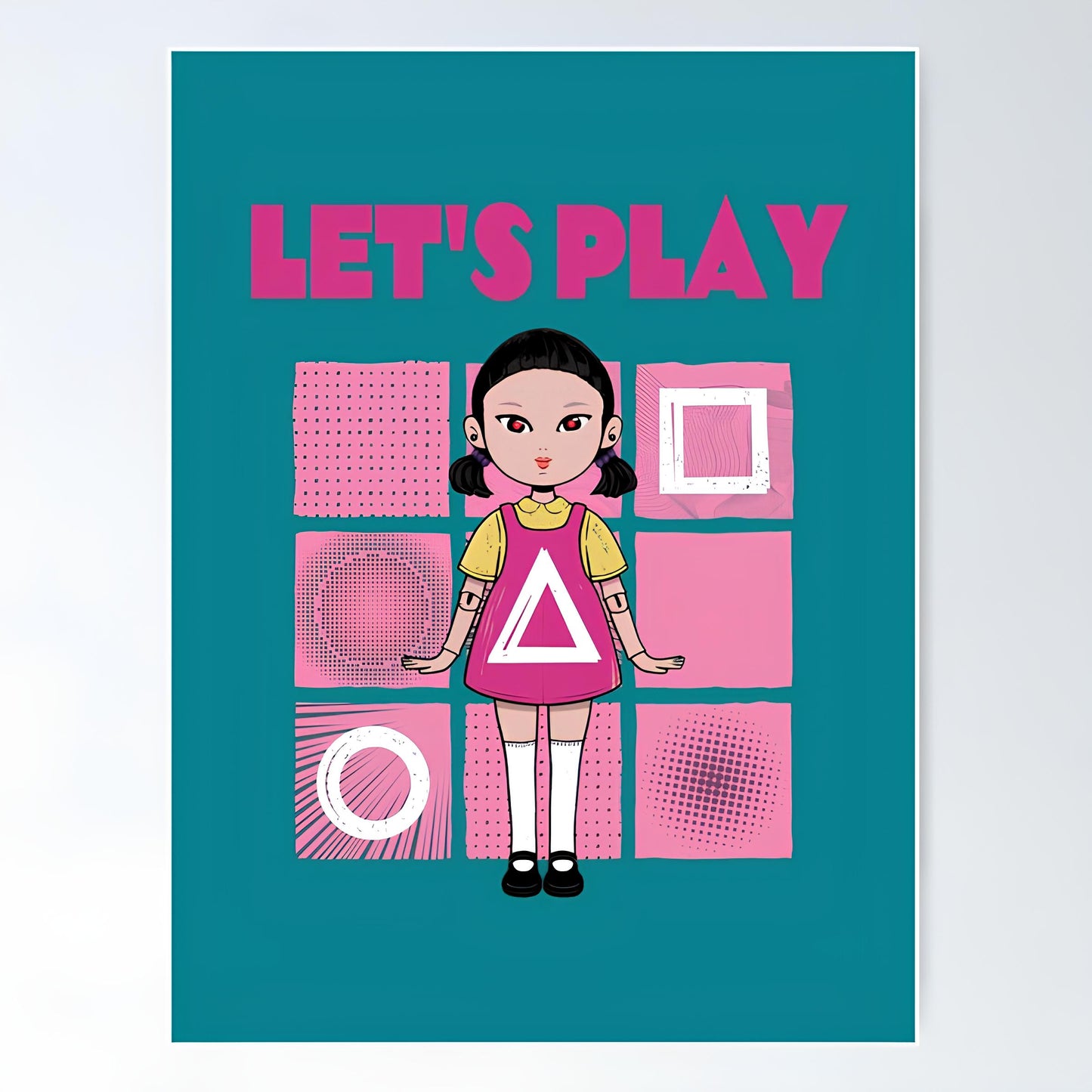 Squid Game Metal Poster-10