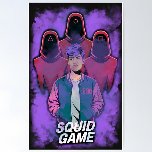 Squid Game Metal Poster-13