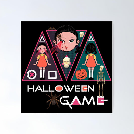 Squid Game Metal Poster-15