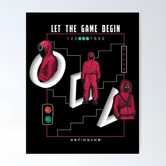 Squid Game Metal Poster-20