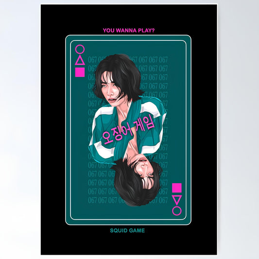 Squid Game Metal Poster-28