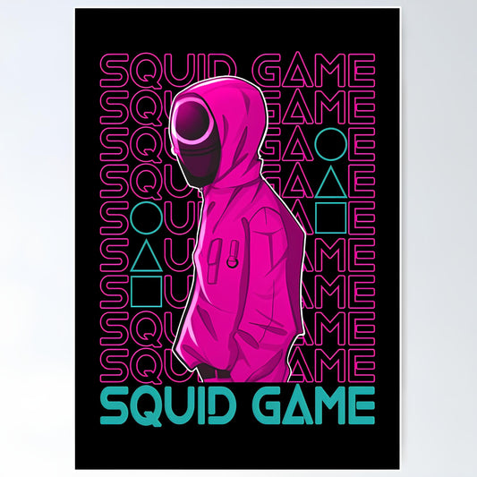 Squid Game Metal Poster-29