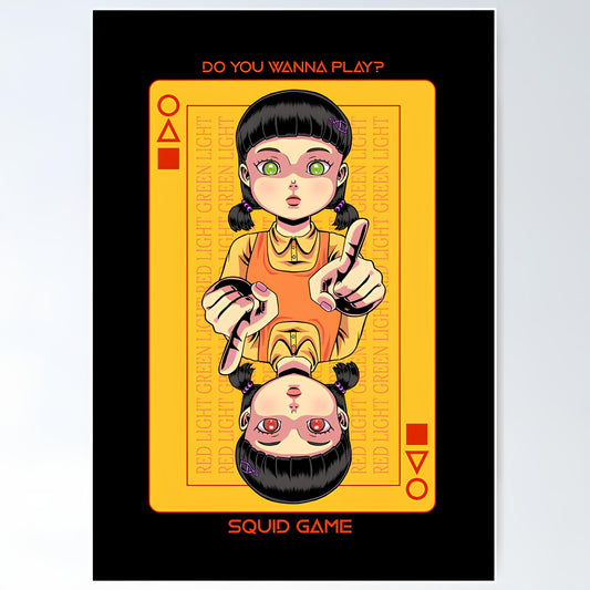 Squid Game Metal Poster-37