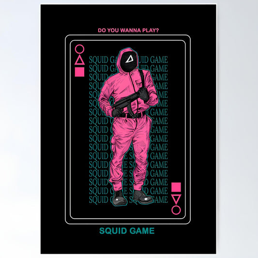 Squid Game Metal Poster-41