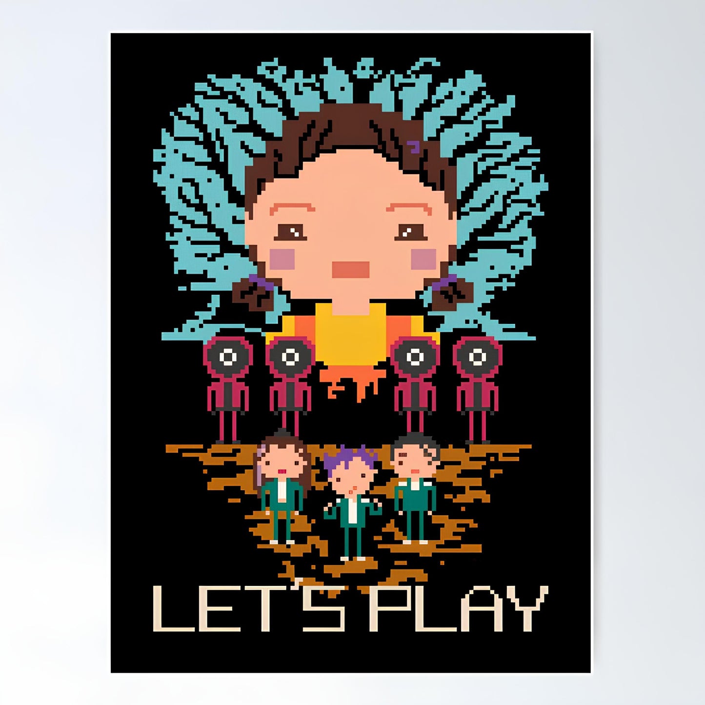 Squid Game Metal Poster-44