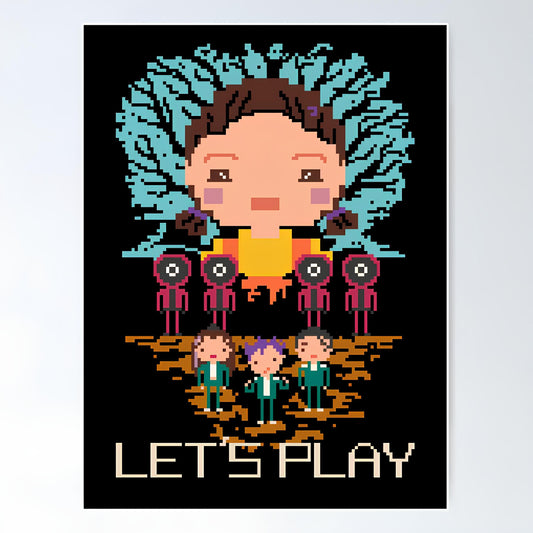 Squid Game Metal Poster-44