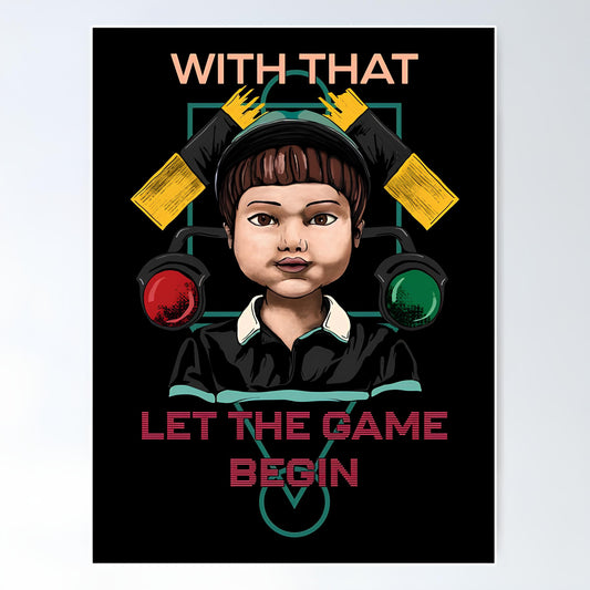 Squid Game Metal Poster-46