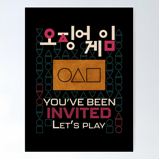 Squid Game Metal Poster-50