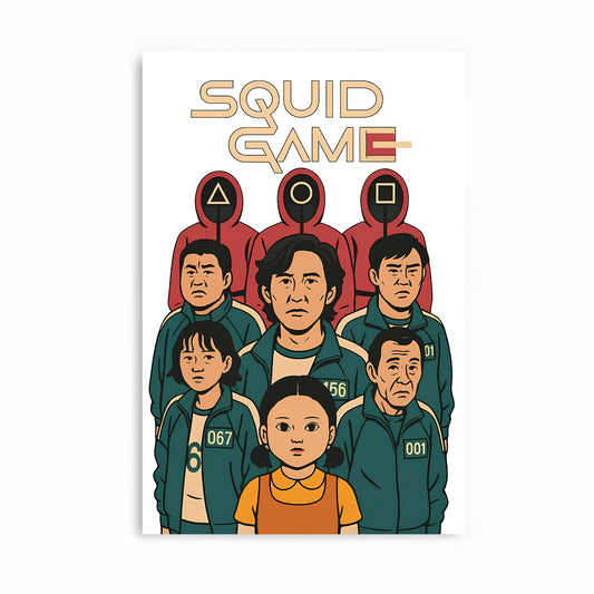 Squid Game Metal Poster-55