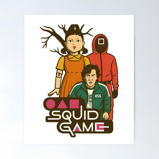 Squid Game Metal Poster-57