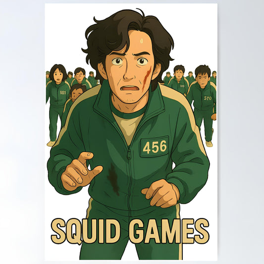 Squid Game Metal Poster-61