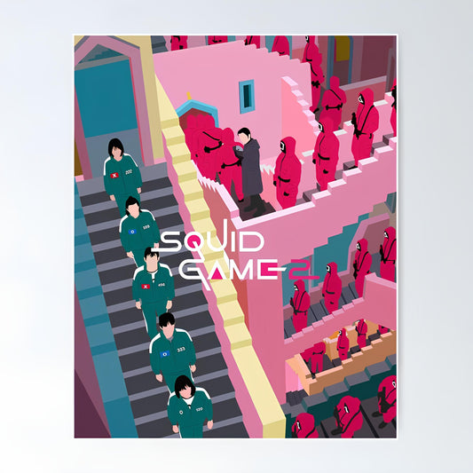 Squid Game Metal Poster-64