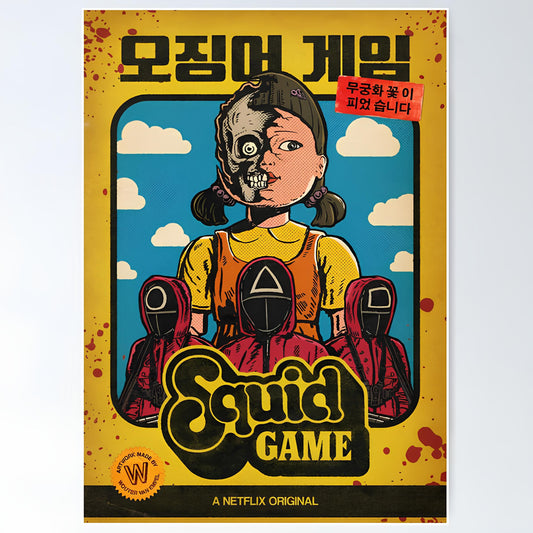 Squid Game Metal Poster-66