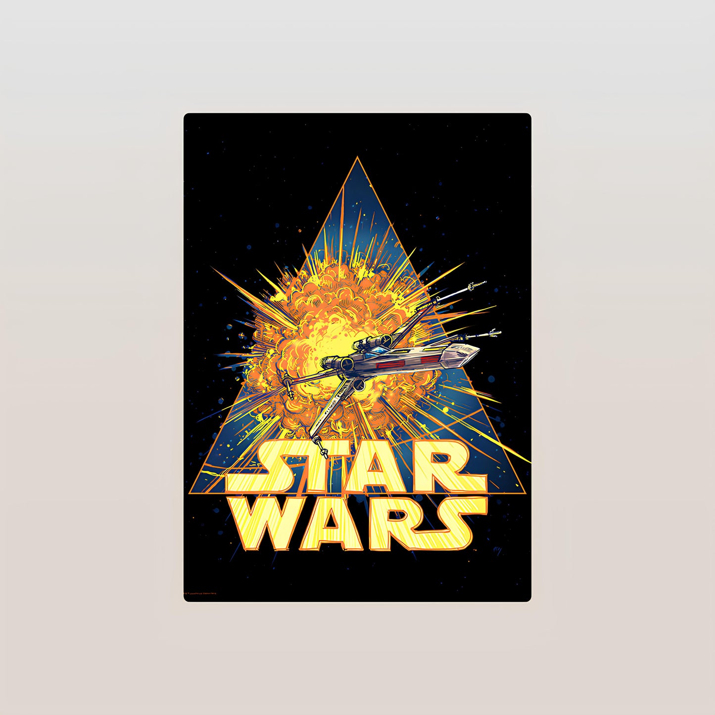 Star Wars Logo Metal Poster-2