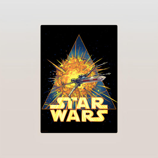 Star Wars Logo Metal Poster-2