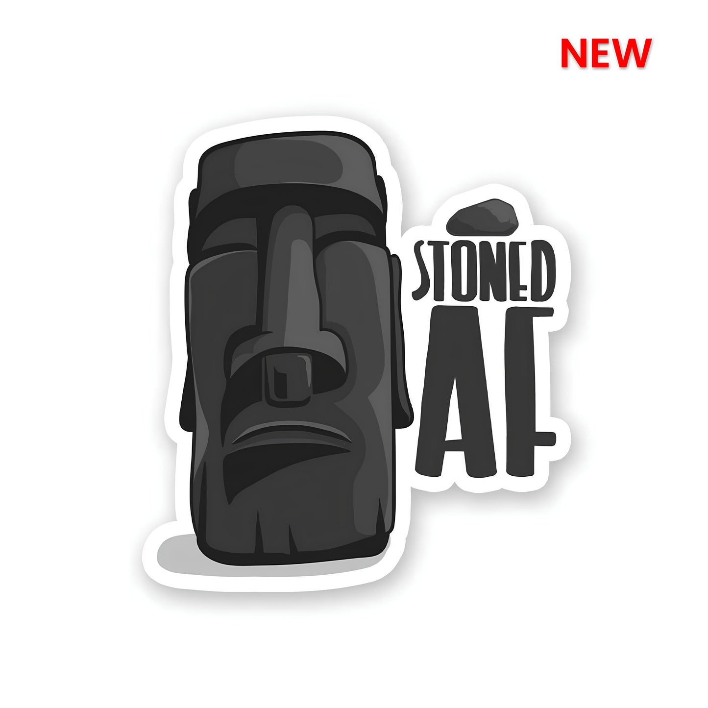 Stoned af Sticker