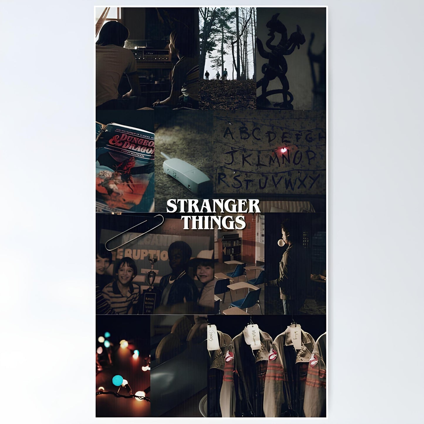 Stranger Things Metal Poster-11