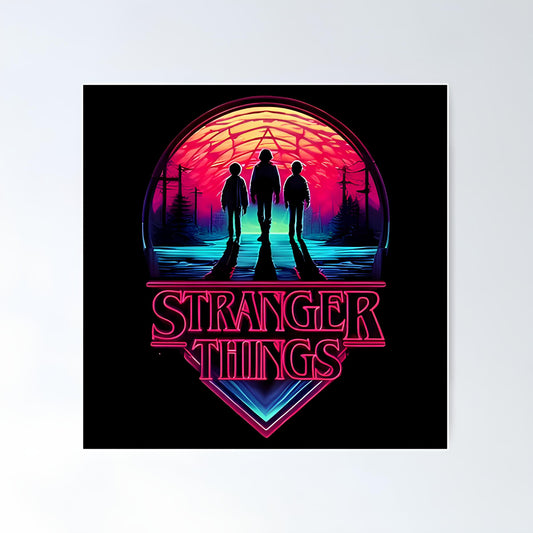 Stranger Things Metal Poster-29