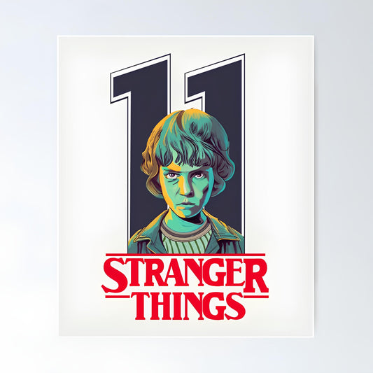 Stranger Things Metal Poster-35