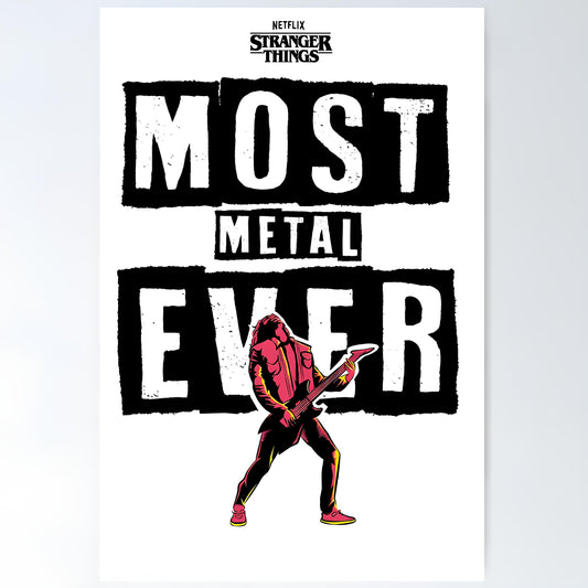 Stranger Things Metal Poster-36