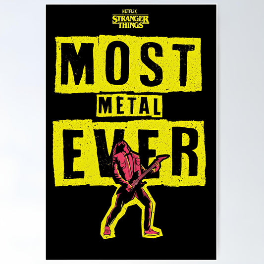 Stranger Things Metal Poster-37