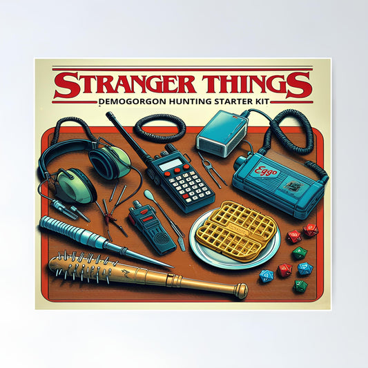 Stranger Things Metal Poster-39