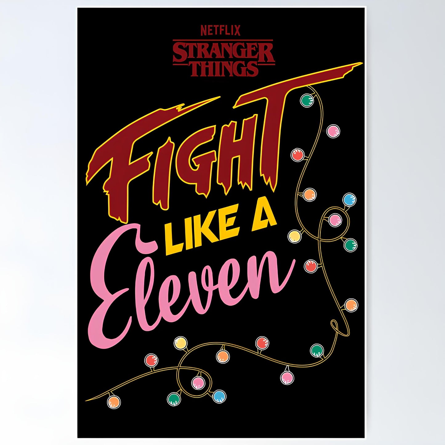 Stranger Things Metal Poster-41