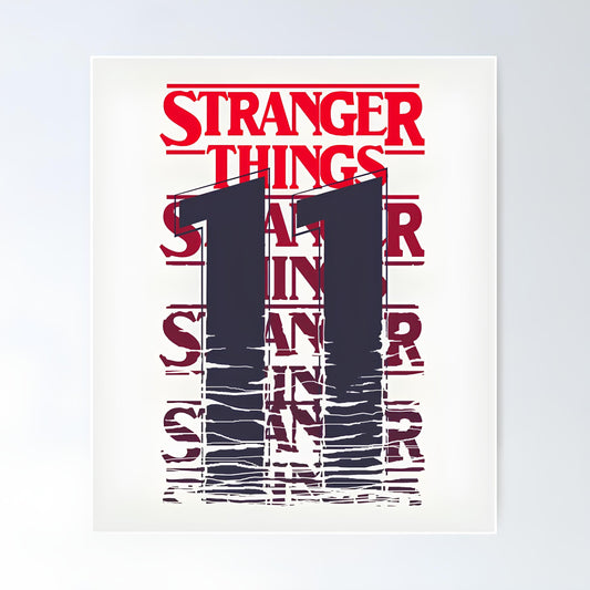 Stranger Things Metal Poster-42