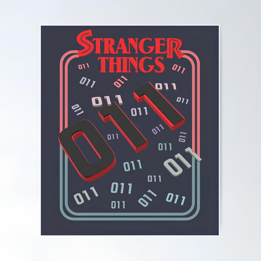 Stranger Things Metal Poster-45