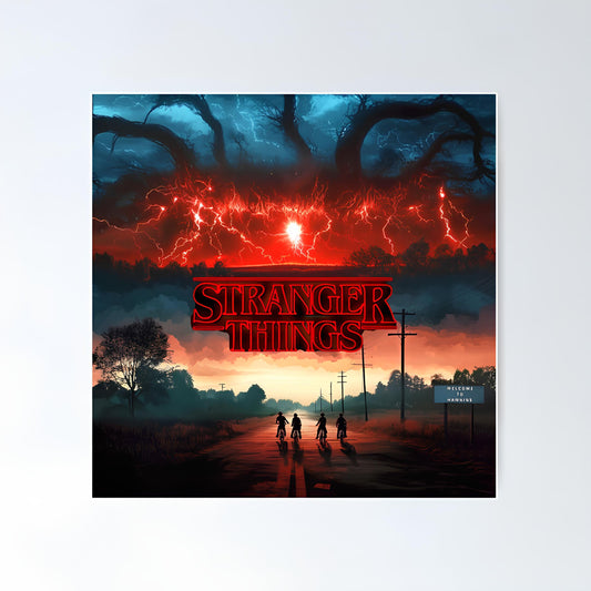 Stranger Things Metal Poster-6