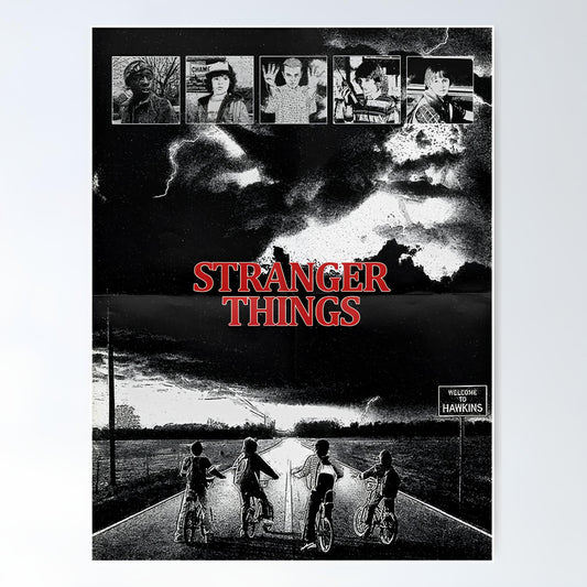 Stranger Things Metal Poster-8