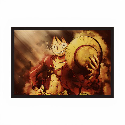 Straw Hat Luffy Framed