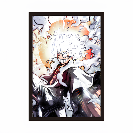 Sun God Nika - Monkey D. Luffy Framed