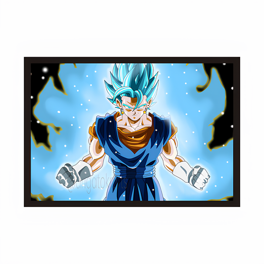 Super Saiyan Blue - Vegito Framed