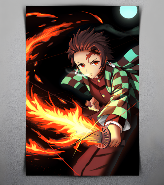 Tanjiro Kamado Wall Poster