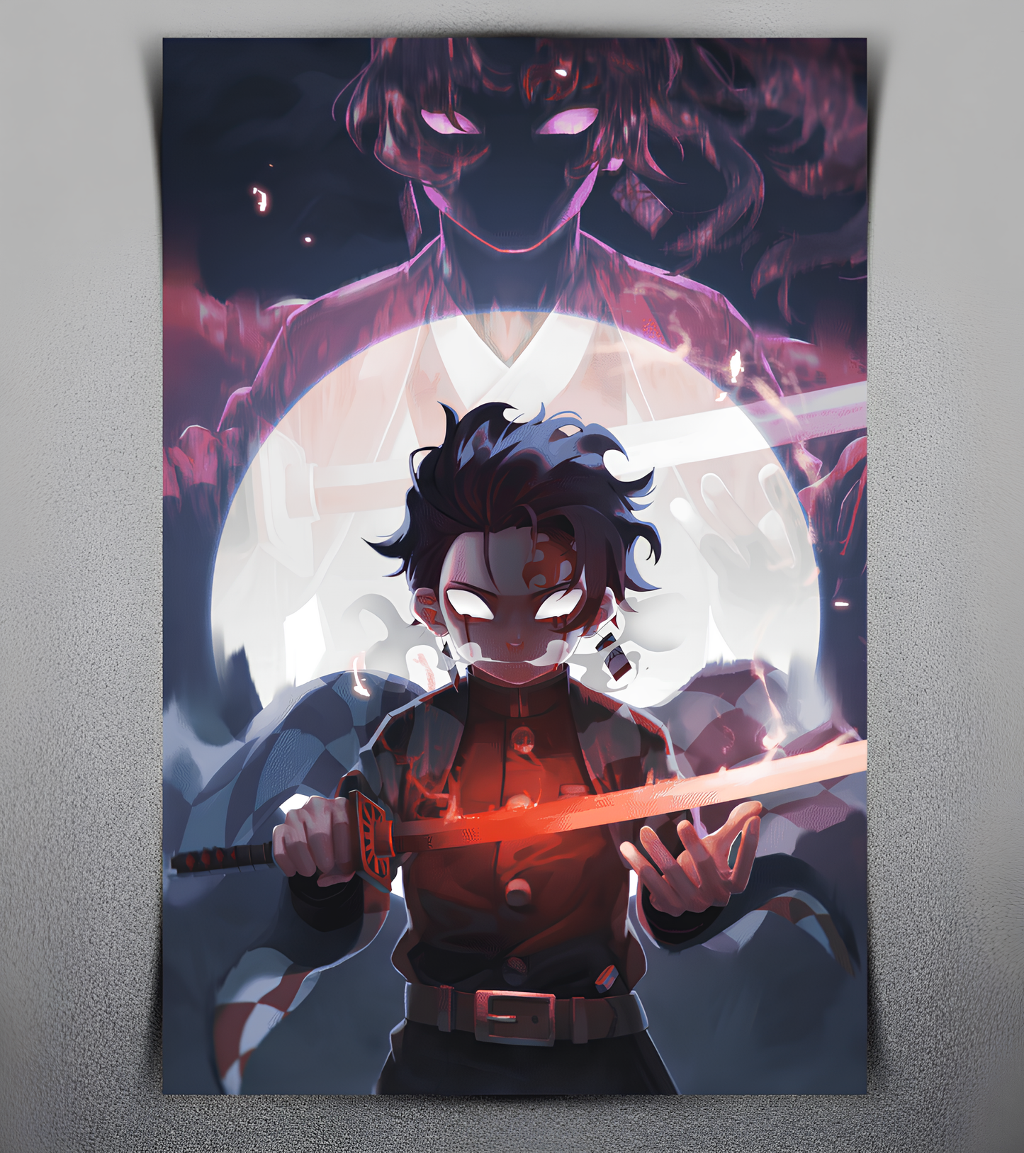 Tanjiro Marked Wall Poster