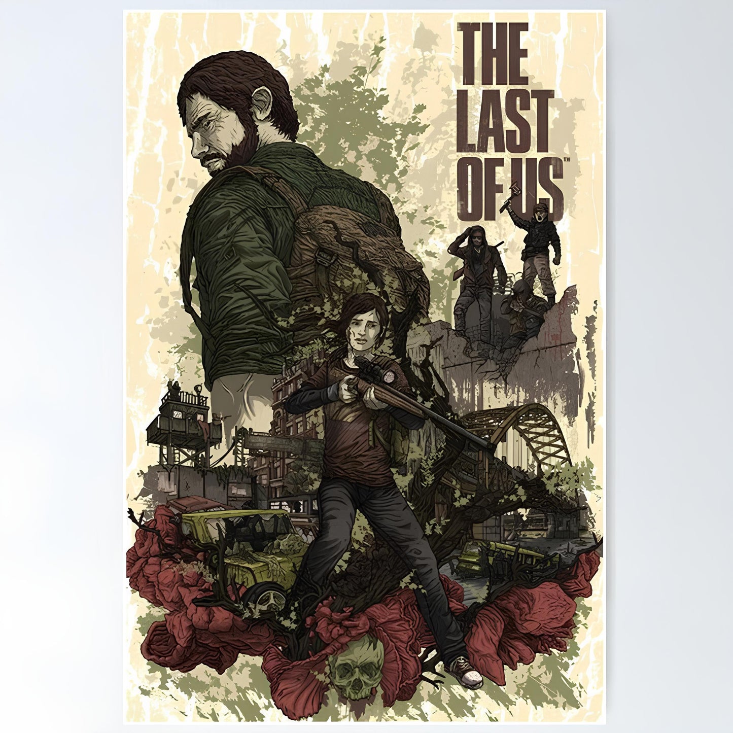 The Last Of Us Metal Poster-22