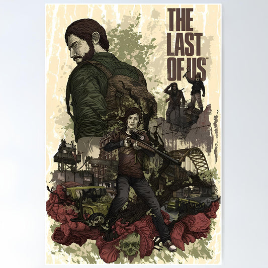 The Last Of Us Metal Poster-22